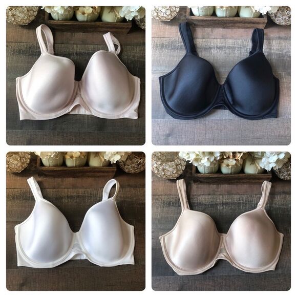 Bali One Smooth U Ultra Light Minimizer Underwire Bra Bundle - Picture 1 of 10